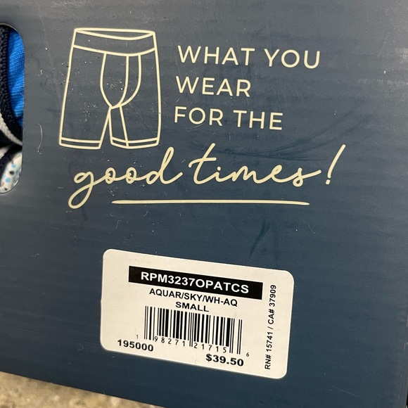 New in Box ORIGINAL PENGUIN Intimates 3 Pack Navy Boxer Brief Underwear size S - Picture 6 of 6